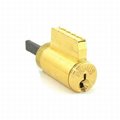 Schlage Commercial ND Series Primus Cylinder E Keyway Less Key Blank Satin Brass Finish TND # P01805 20765E606